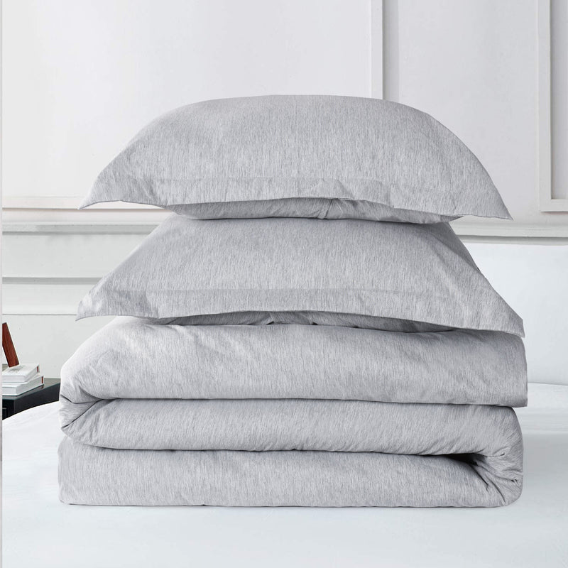 SHEILA 3PC GRAY BEDDING COMFORTER SET. RUFFLE & PATCHWORK, MICROFIBER FABRIC, FADE RESISTANT, SUPER SOFT, BED IN A BAG